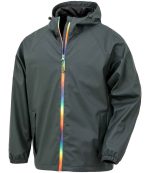 Mens Result Recycled Prism PU Waterproof Jacket RS908