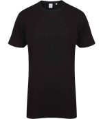 Mens SF Clothing Longline Dipped Hem T-Shirt SF258