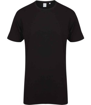 Mens SF Clothing Longline Dipped Hem T-Shirt SF258