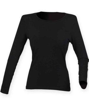 SF Clothing Ladies Feel Good Long Sleeve Stretch T-Shirt SK124