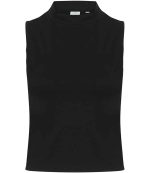 SF Clothing Ladies High Neck Crop Vest SK170