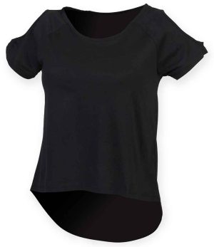 SF Clothing Ladies Drop Tail T-Shirt SK233