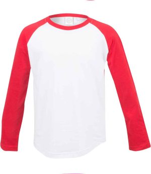 SF Clothing Kids Long Sleeve Baseball T-Shirt SM271
