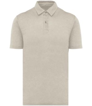 Mens Spasso Knitted Linen Polo Shirt SP217