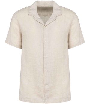 Mens Spasso Short Sleeve Linen Shirt SP509