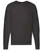 Mens Fruit of the Loom Lightweight Raglan Sweatshirt SS120