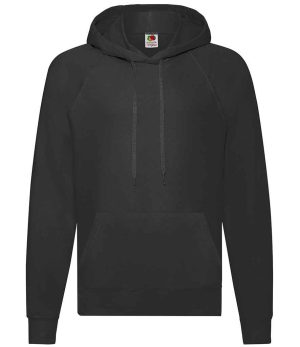 Mens Fruit of the Loom Lightweight Hooded Sweatshirt SS121