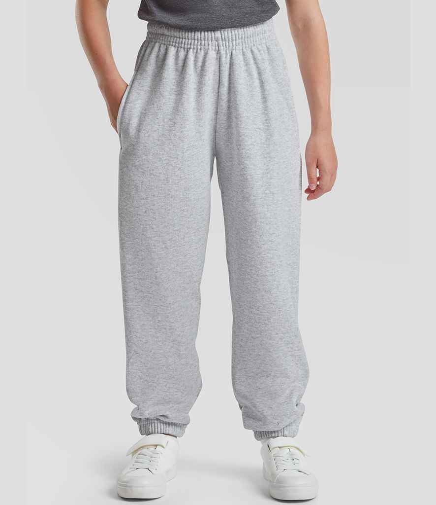 Fruit of the Loom Kids Elasticated Hem Jog Pants SS15B - Image 14