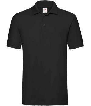 Mens Fruit of the Loom Premium Cotton Piqué Polo Shirt SS5