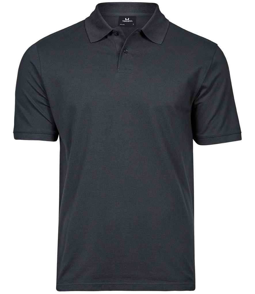 Mens Tee Jays Heavy Cotton Piqué Polo Shirt T1400 - Image 11