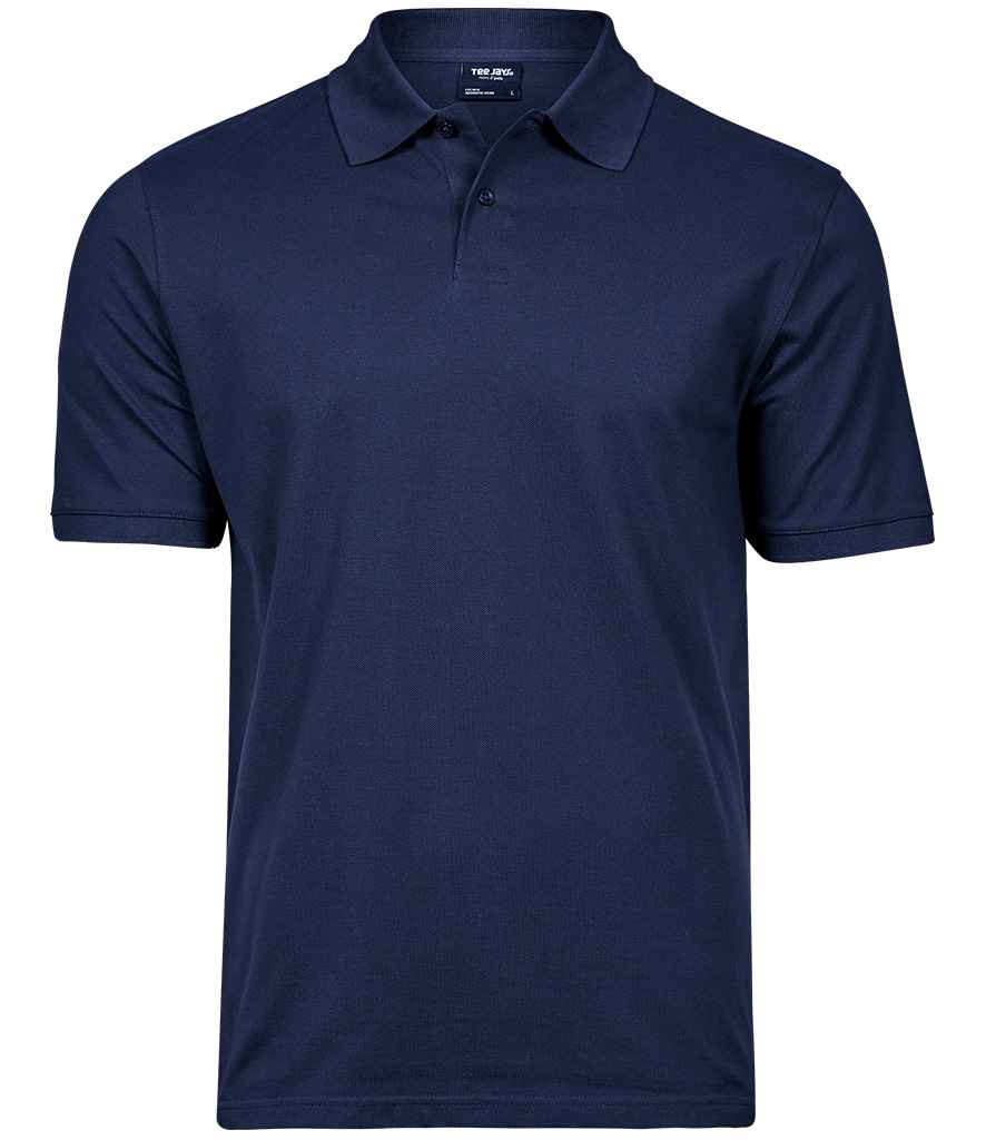 Mens Tee Jays Heavy Cotton Piqué Polo Shirt T1400 - Image 7