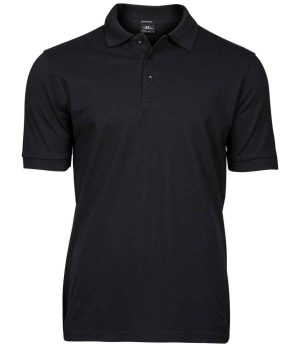 Mens Tee Jays Luxury Stretch Piqué Polo Shirt T1405