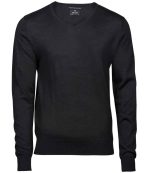 Mens Tee Jays Merino Blend V Neck Sweater T6001