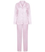 Towel City Ladies Satin Long PJ's TC55