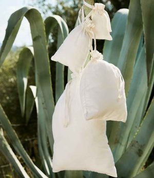 Westford Mill Organic Cotton Drawcord Bag W118