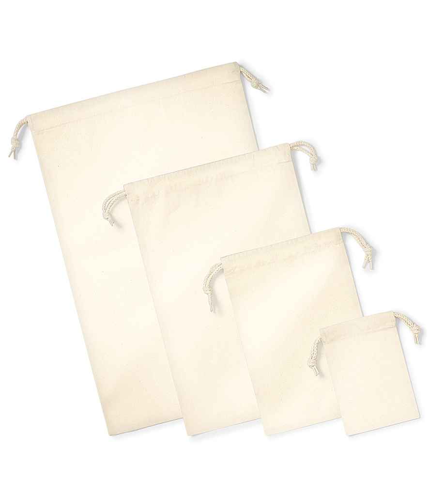 Westford Mill Organic Premium Cotton Stuff Bag W266