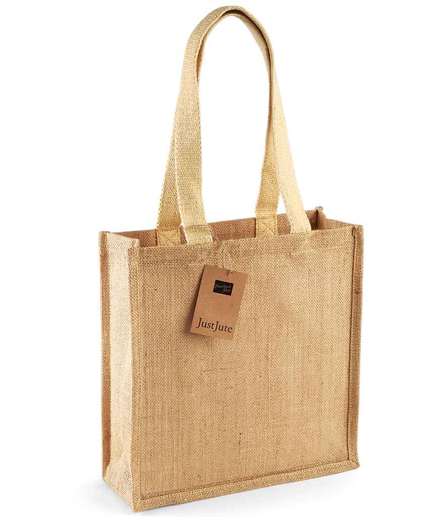 Westford Mill Jute Compact Tote Bag W406