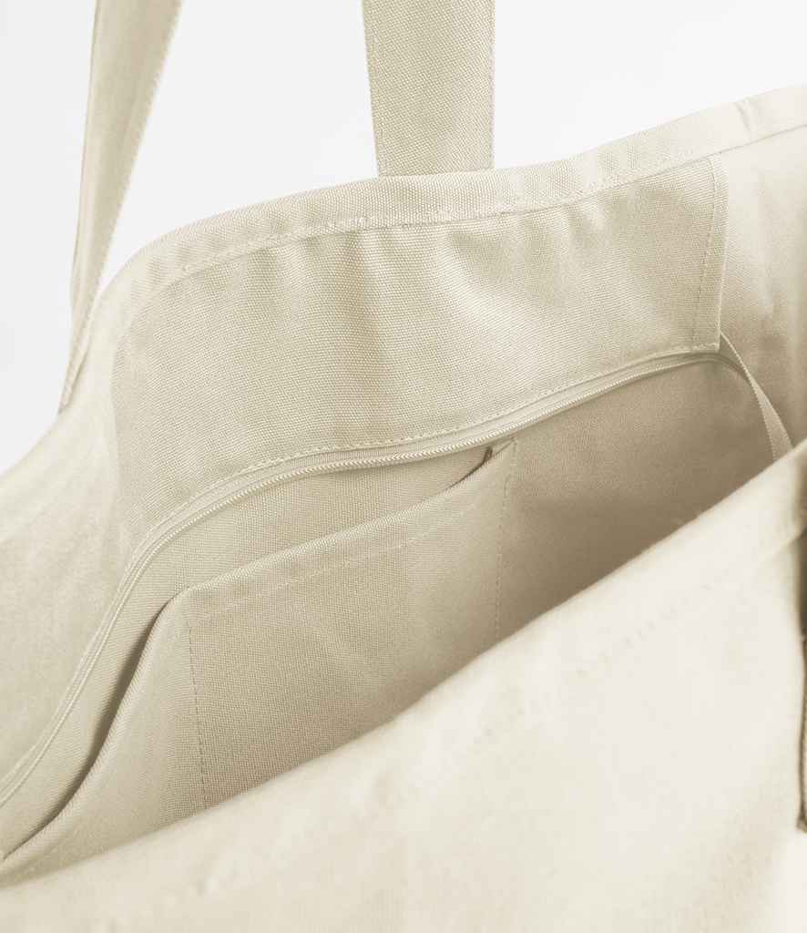 Westford Mill Oversized Heavy Duty Canvas Tote Bag W606 - Image 5