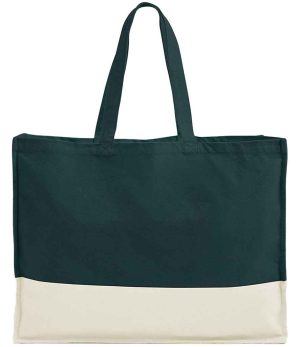 Westford Mill EarthAware® Organic Contrast Shopper W858