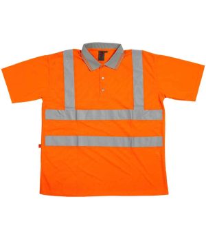 Mens Warrior Hi-Vis Polo Shirt WR002