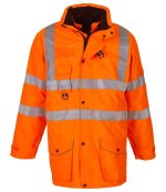 Mens Yoko Hi-Vis Multi-Function 7-in-1 Jacket YK209