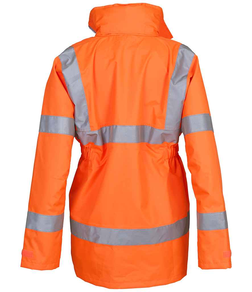 Yoko Ladies Hi-Vis Executive Jacket YK218 - Image 2