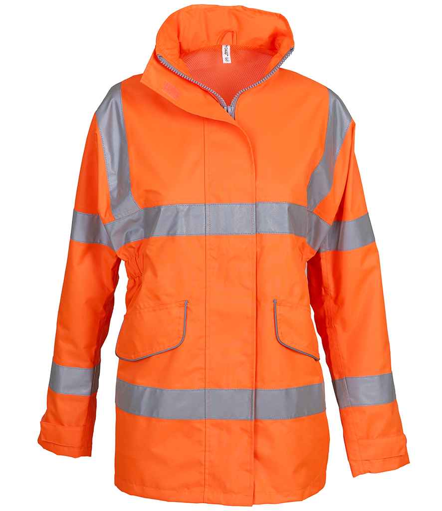 Yoko Ladies Hi-Vis Executive Jacket YK218