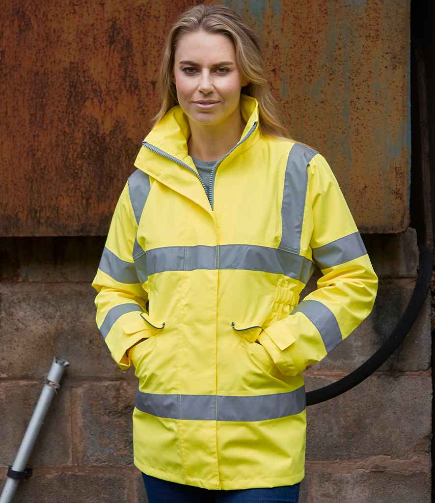 Yoko Ladies Hi-Vis Executive Jacket YK218 - Image 4